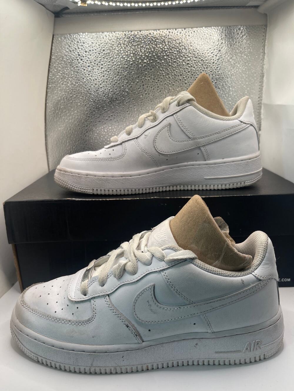 Nike DH290-111 White Sneakers Size 6.5Y